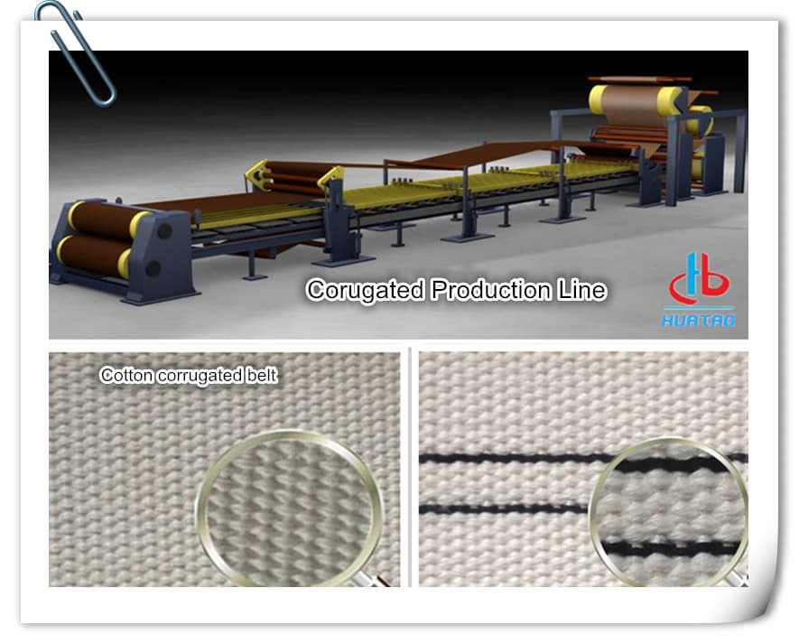 Double facer belt for corrugated Paperboard production line